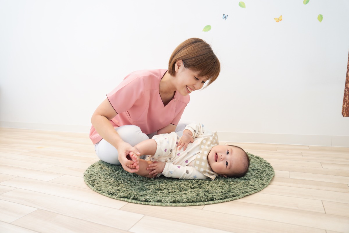 赤ちゃんの足